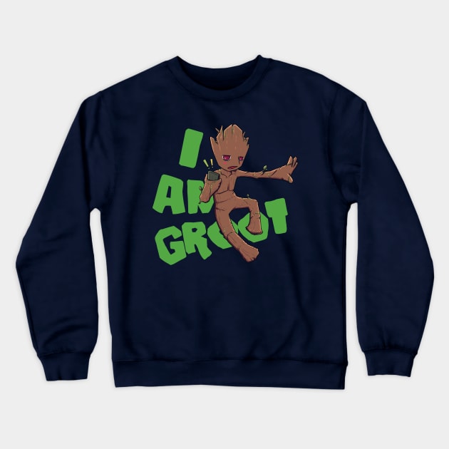 Groot! Crewneck Sweatshirt by Susto